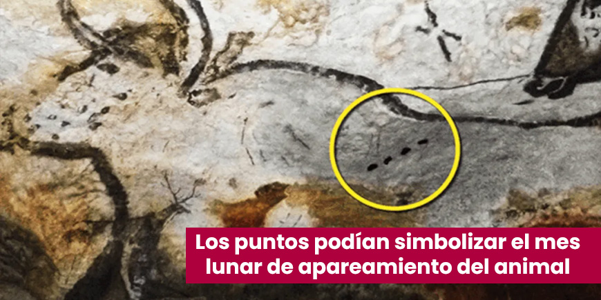 En el arte rupestre, los puntos podían simbolizar el mes lunar de apareamiento del animal - TerraeAntiqvae.com