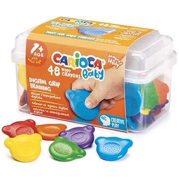 Carioca Baby Teddy Crayons