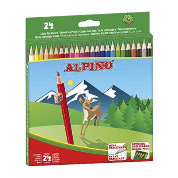 Alpino AL010658 - Estuche de 24 colores