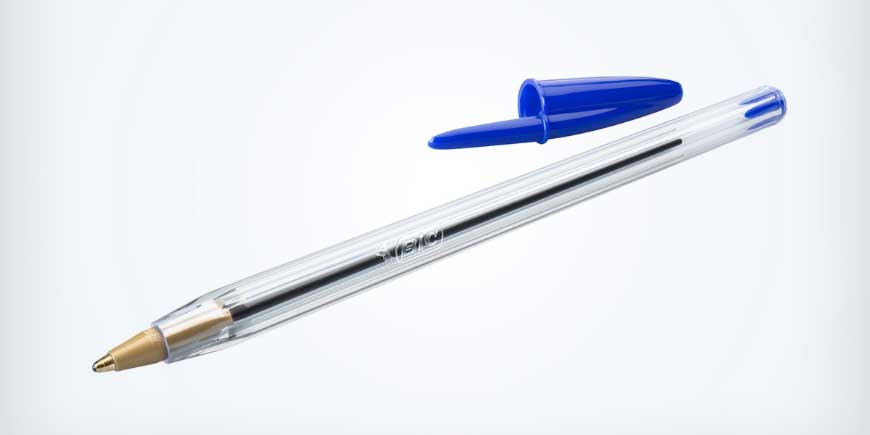 Bolígrafos Bic Cristal: el bolígrafo más famoso del mundo