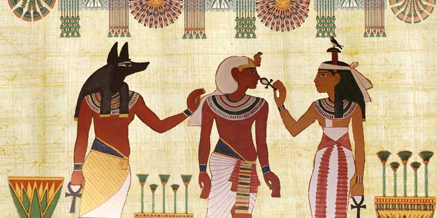Reproducción de papiro egipcio - ArtsyBee | Pixabay